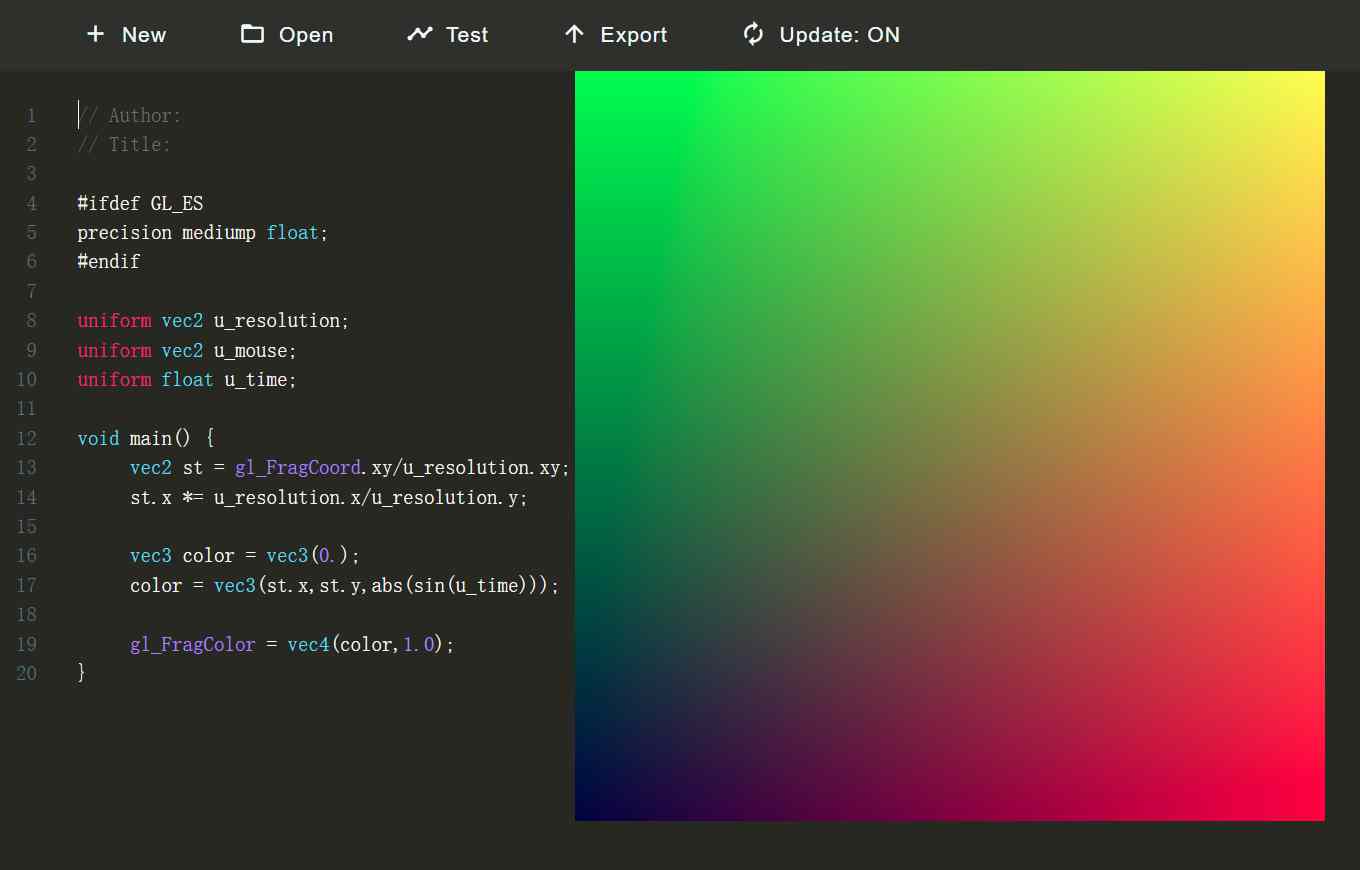 Shader编辑器
