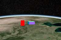 cesium融合three
