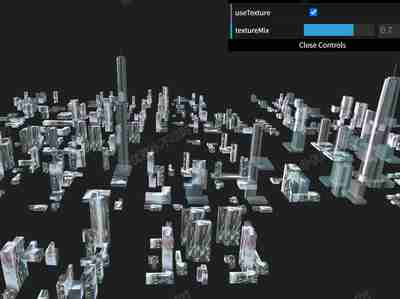 城市混合Shader